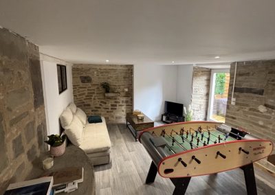 Salon appartement rénové BRIVE LA GAILLARDE